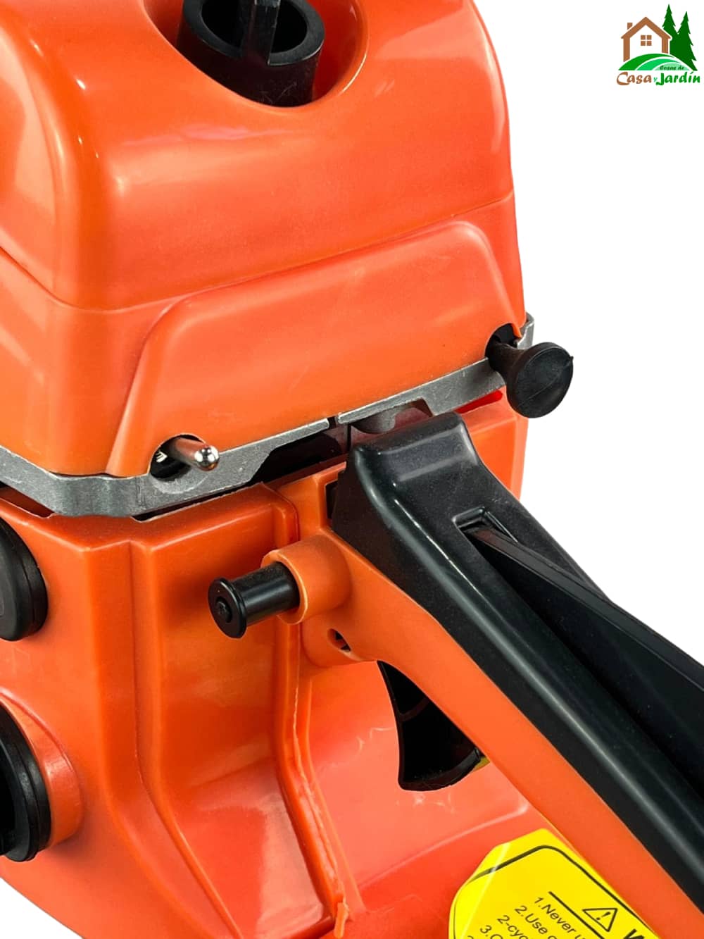 Motosierra a Gasolina Línea HD 52cc - vista detalle acelerador